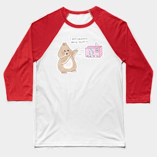 Rabbit send gift for you _ Bunniesmee Baseball T-Shirt